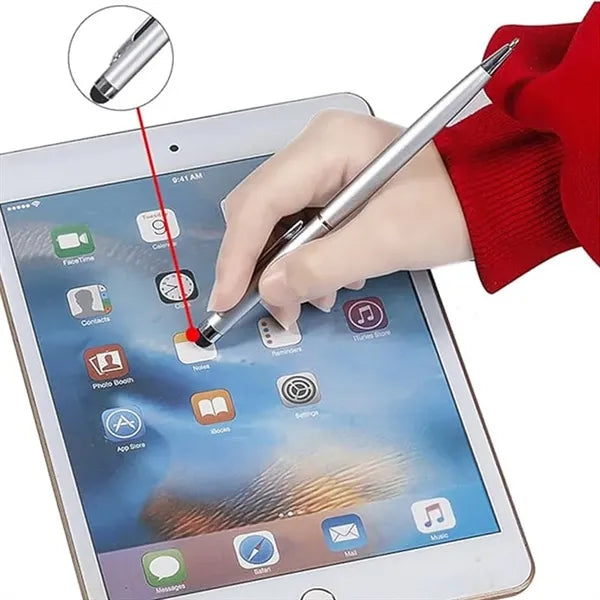 2 in 1 Touchscreen Stylus Ballpoint Pen