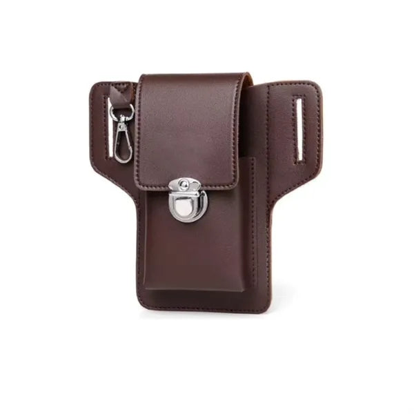 Leather Cell Phone Case Belt Holder Carrying Pouch