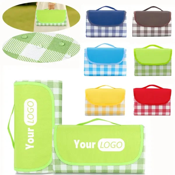 Logo Oxford Picnic Mat Waterproof