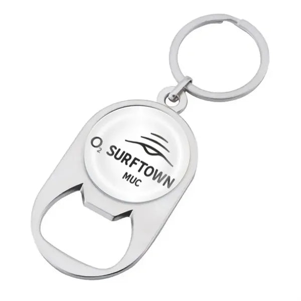 Multiuse Alloy Bottle Opener Keychain