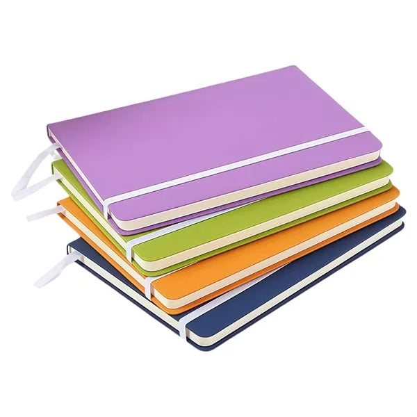 Premium PU Leather Notebook with Elastic Band