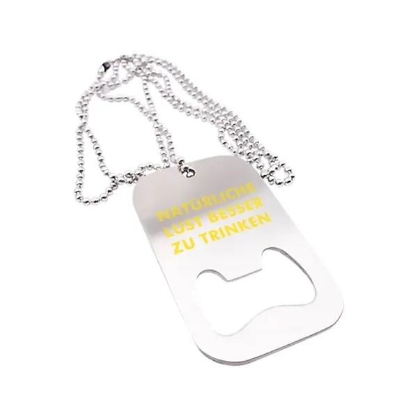 Dog Tag Bottle Opener