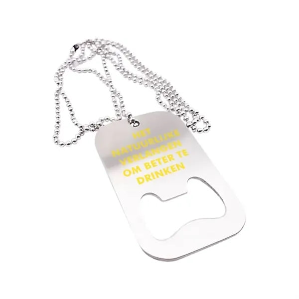 Dog Tag Bottle Opener
