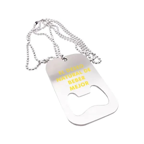 Dog Tag Bottle Opener