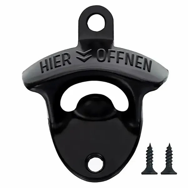 Black Bottle Opener