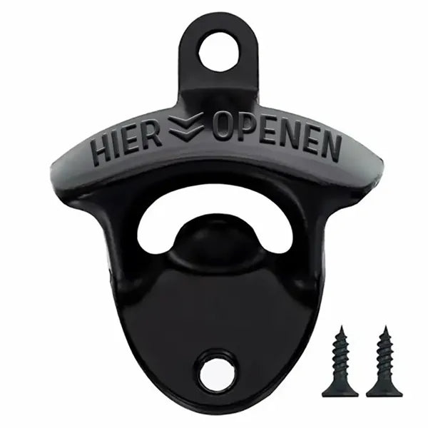 Black Bottle Opener
