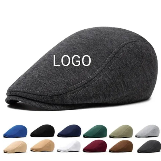 Warm Forward British Soft Top Newsboy Hat