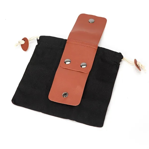 Outdoor Hiking Collapsible Foraging Pouch Belt Storage Bag