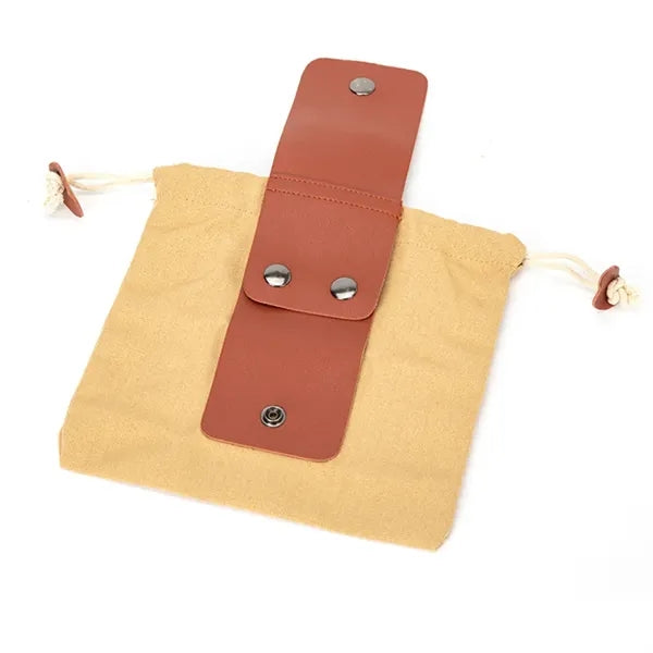 Outdoor Hiking Collapsible Foraging Pouch Belt Storage Bag