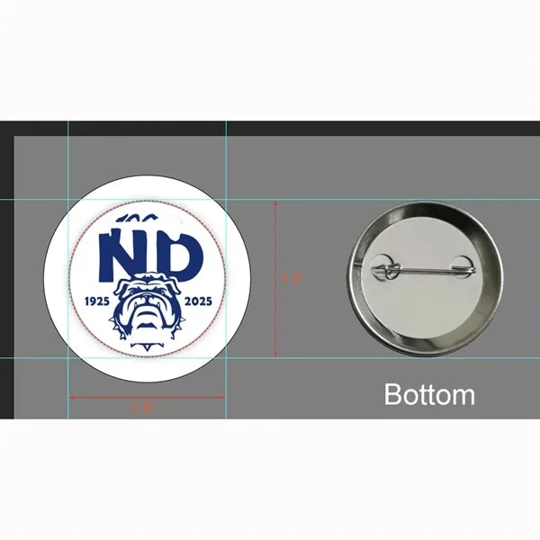 Tin Badge Creative Round Pin