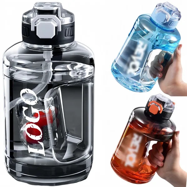 Large - capacity Sports Fitness Water Bottle