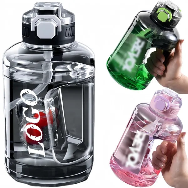 Large - capacity Sports Fitness Water Bottle
