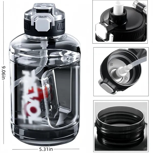 Large - capacity Sports Fitness Water Bottle