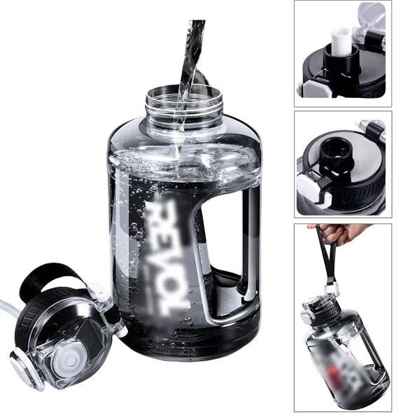 Large - capacity Sports Fitness Water Bottle