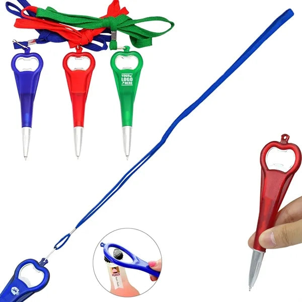 Lanyard Bottle Opener Pen
