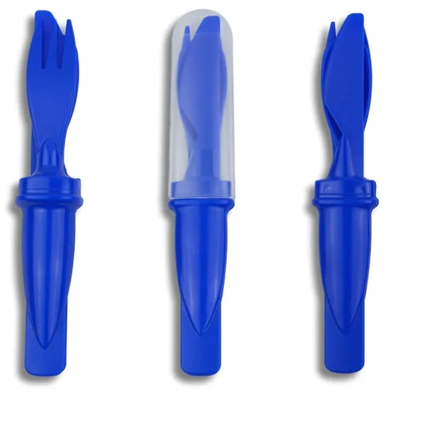Plastic Lunch Mate Cutlery Set for Outdoor Camping