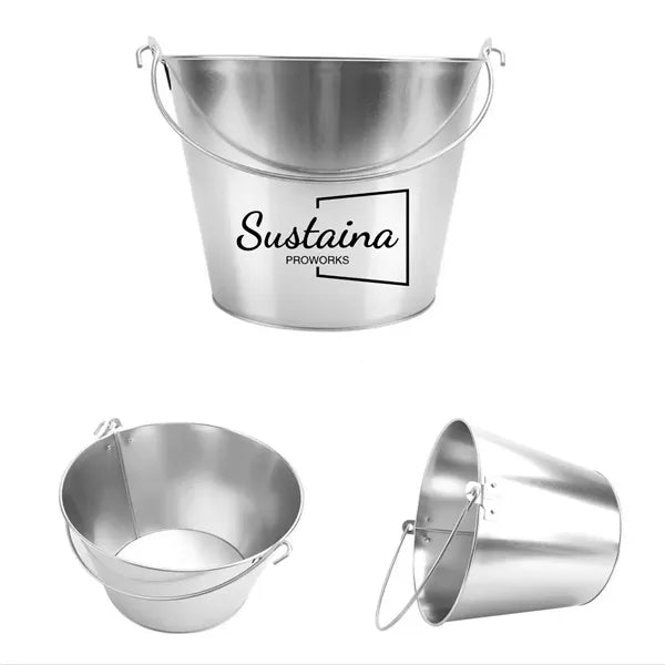 Full Color 5L Ice Metal Bucket