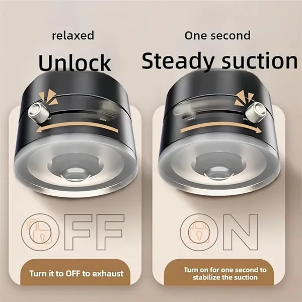 Foldable Vacuum Magnetic Phone Holder