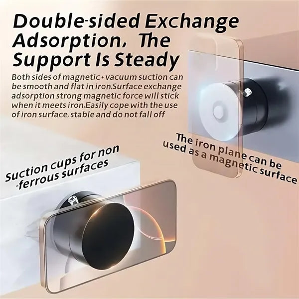 Foldable Vacuum Magnetic Phone Holder