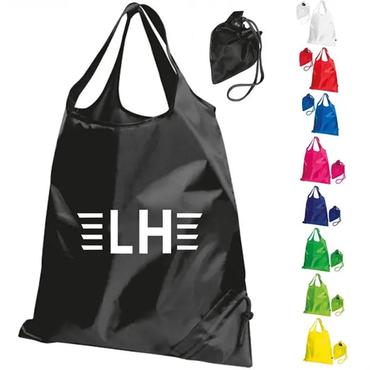 190T Polyester Foldable Tote Bag