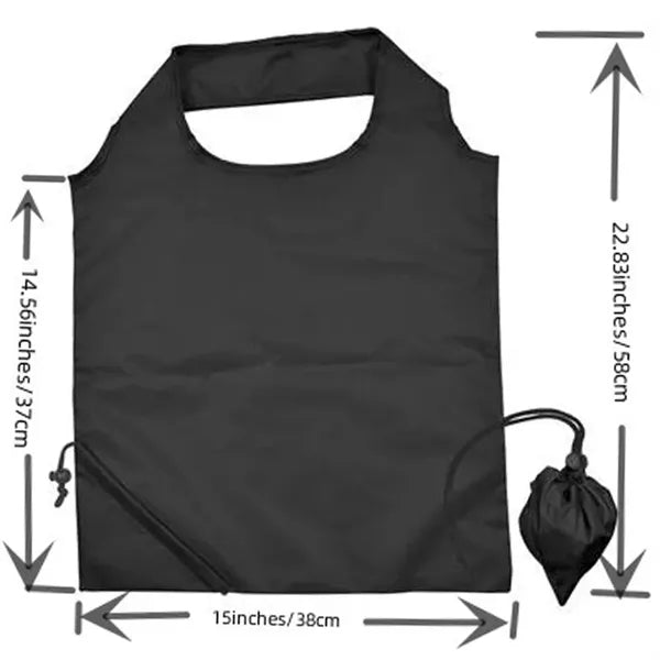 190T Polyester Foldable Tote Bag