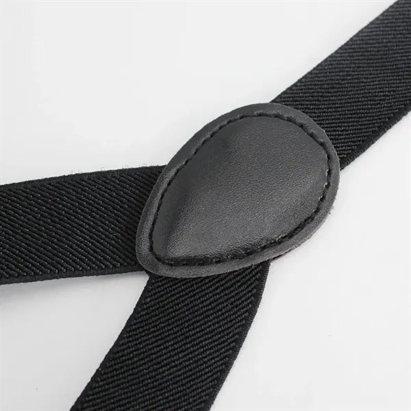 Groomsmen Gifts Personalized Leather Clip Button Suspenders
