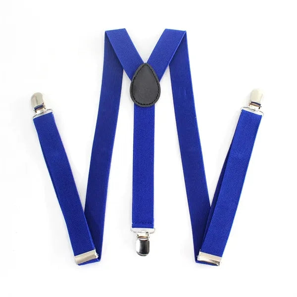 Groomsmen Gifts Personalized Leather Clip Button Suspenders
