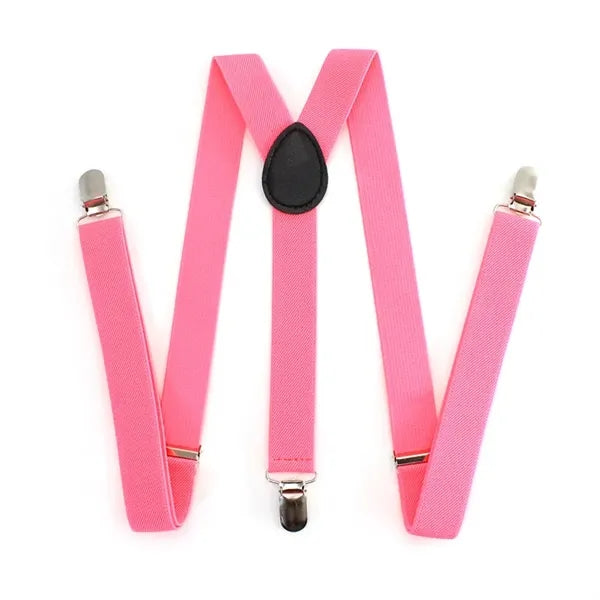 Groomsmen Gifts Personalized Leather Clip Button Suspenders
