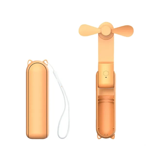 Portable Foldable Mini Fan & Charger Combo