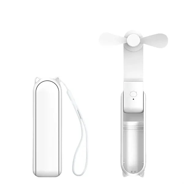 Portable Foldable Mini Fan & Charger Combo