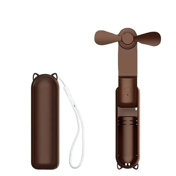 Portable Foldable Mini Fan & Charger Combo