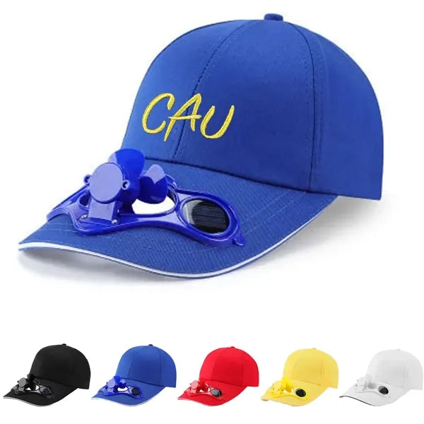 Solar Powered Fan Cap