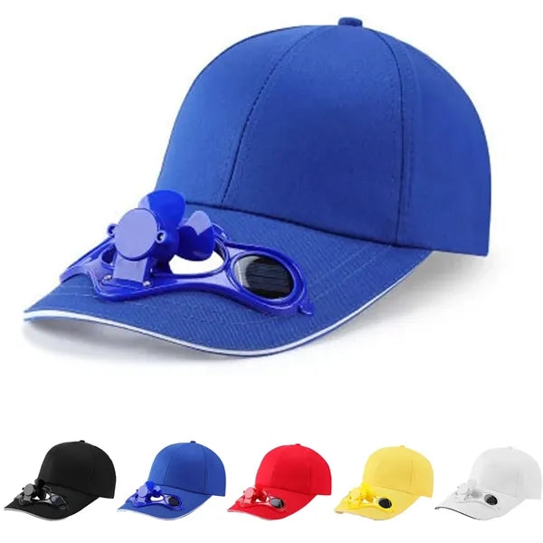 Solar Powered Fan Cap