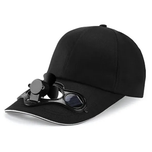 Solar Powered Fan Cap