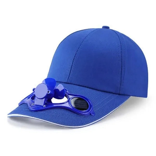 Solar Powered Fan Cap