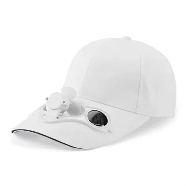 Solar Powered Fan Cap