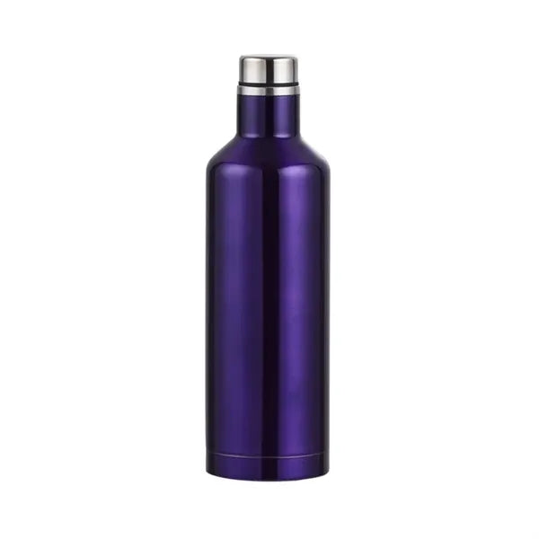 26 oz Stainless Steel Travel Wine Bottle