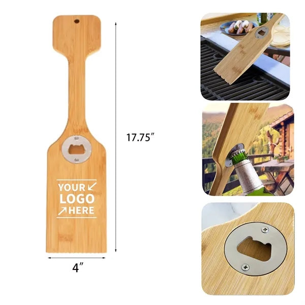 BBQ Grill Scraper with Bottle Opener