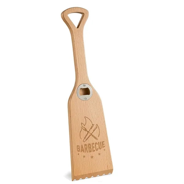 BBQ Grill Scraper with Bottle Opener