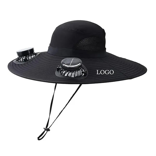 Hat With Fans Solar Power