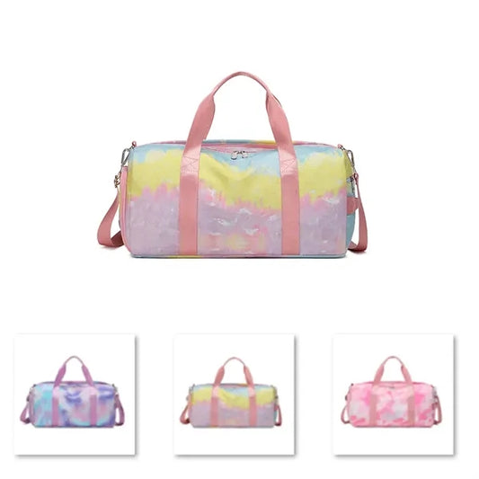 Purple Overnight Sports Bag for Women & Girls