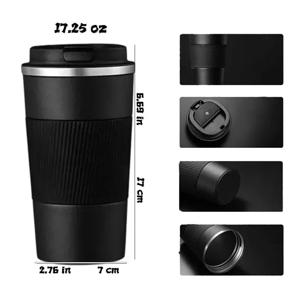 Portable Stainless Steel Business Coffee Tumbler