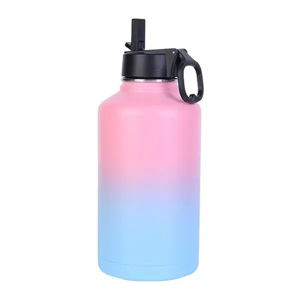 64Oz Insulated Stainless Steel Sports Water Bottle