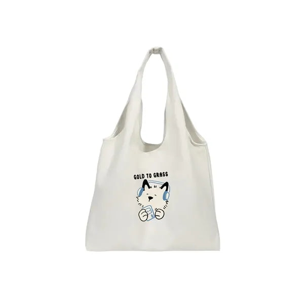 Eco-Friendly Artistic Canvas Tote Bag