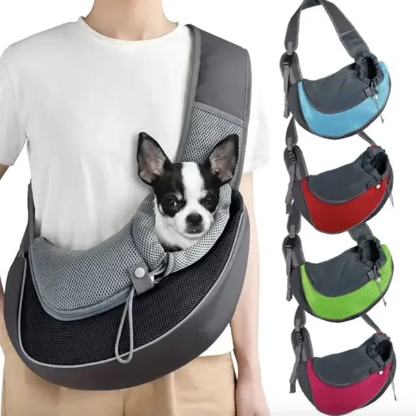 Pet Carrier Backpack Travel Mesh Sling Carry Pack