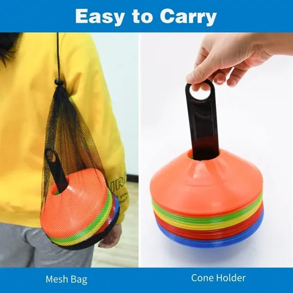Soccer Plastic Training Marker Disc Cones