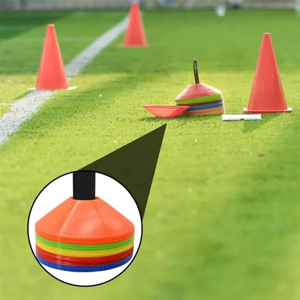 Soccer Plastic Training Marker Disc Cones