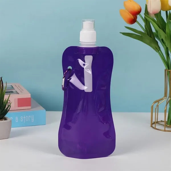 Foldable Leak Proof Travel Bottles for Camping and Hiking