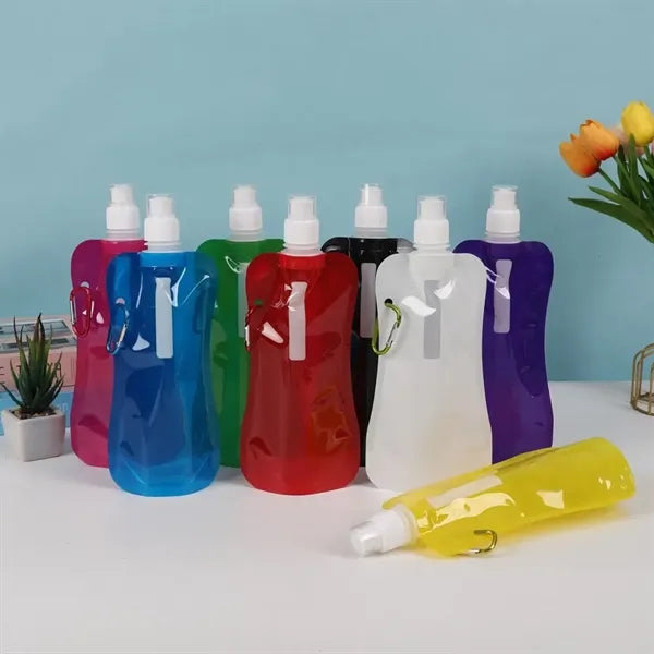 Foldable Leak Proof Travel Bottles for Camping and Hiking