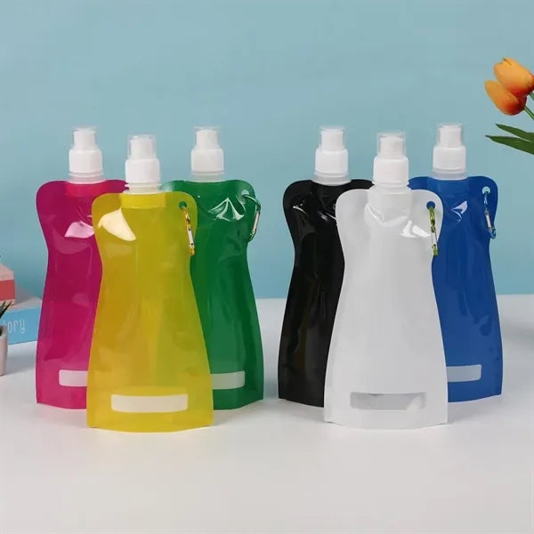 Foldable Leak Proof Travel Bottles for Camping and Hiking